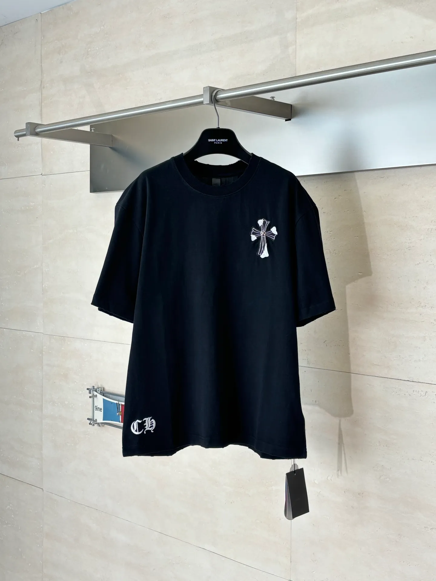 Chrome Heart 26SS T Chrome Hearts Classic + ， ， ， ， ， Quality 。 Size：S/M/L/XL
